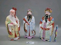 藏品(福祿壽三星像)的圖片